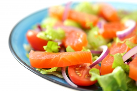 Smoked Salmon Saladの写真素材