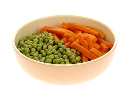 Carrots and Peasの写真素材