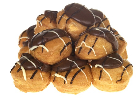 Chocolate Profiterolesの写真素材