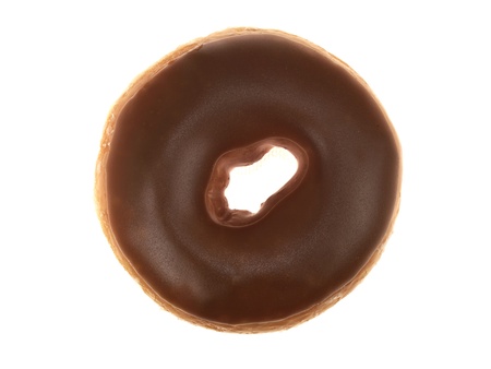 Maple Iced Ring Doughnutの写真素材