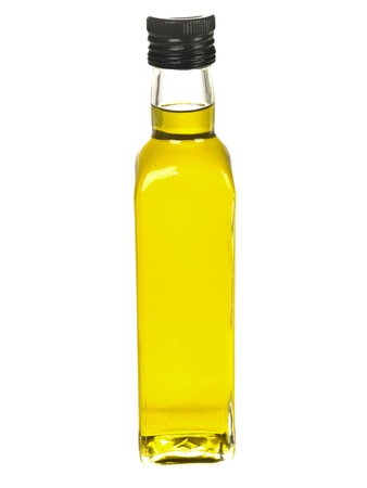 Bottles of Basil Cooking Oilの写真素材