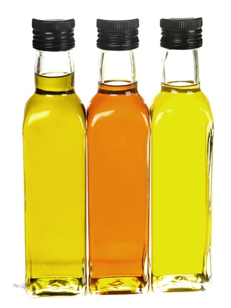 Bottles of Cooking Oilの写真素材