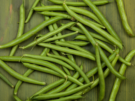 Fresh Healthy Green Beans or French Beansの写真素材