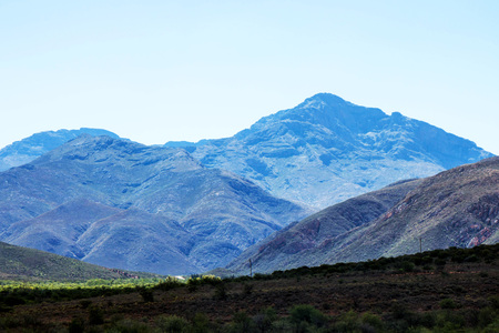 Lang Kloof Mountains Western Cape South Africaの写真素材
