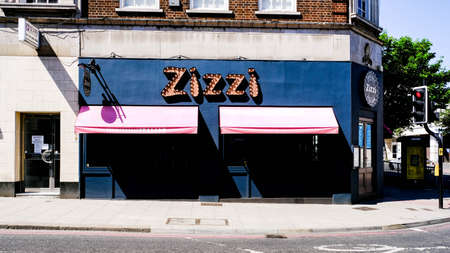 London, UK May 31, 2020, A High Street Branch Of Zizzi Italian Food Restaurant, During The...