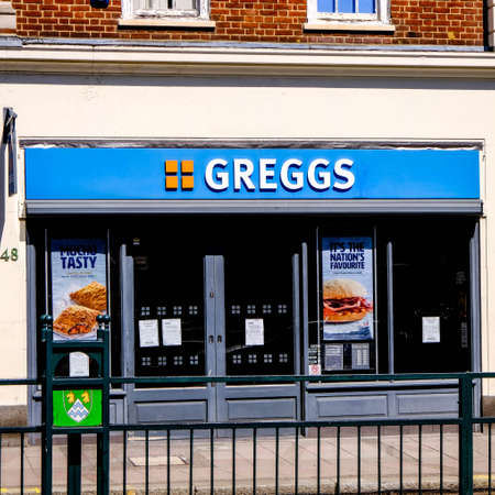 London, UK, May 15, 2020, Greggs, The Popular High Street Bakers, Have Started To Trial The...