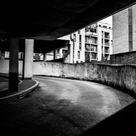 Epsom Surrey London UK, May 02 2021, Public Car Park With No Peopleのeditorial素材