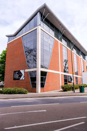 Epsom Surrey, London, May 09 2022, University For The Creative Arts Building Exterior Epsomのeditorial素材