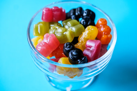 London UK, May 30 2025, Fruit Flavoured Soft Jelly Babies Sweets