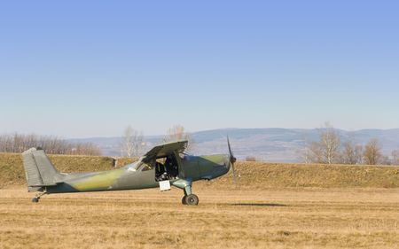 old airplane