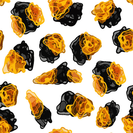 Leopard print patternのイラスト素材