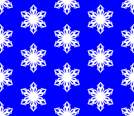 pattern snowflakes. Seamless winter texture. Winter background. Christmas template.のイラスト素材