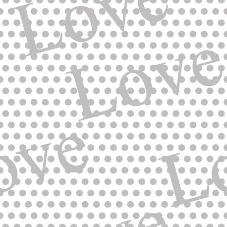 Abstract geometric retro pattern seamless. Polka dot backgroundのイラスト素材