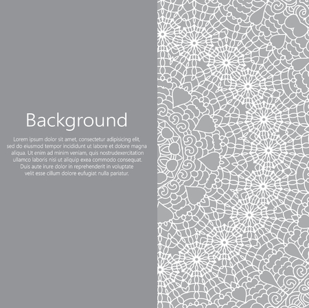 Vector abstract background. Vector booklet list. Abstract ornament. Orient traditional ornament.のイラスト素材