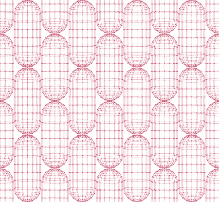 Seamless abstract vector pattern. Vector abstract background. Modern stylish texture.のイラスト素材