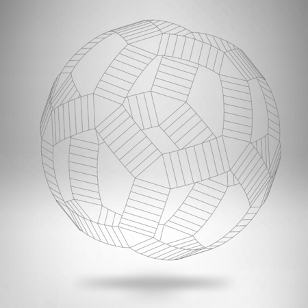 Abstract Creative concept vector background of geometric shapes from triangular faces. Polygonal design style letterhead and brochure for business. EPS 10 vector illustrationのイラスト素材