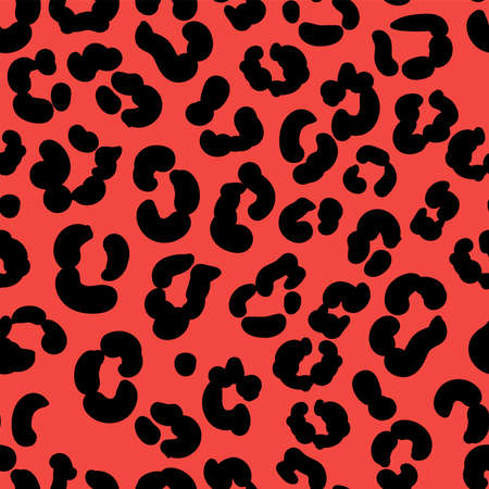 Animal skin leopard seamless pattern. cheetah, Jaguar, panther, leopard fur