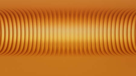3d render gold geometric abstract background for business card, website, banner.