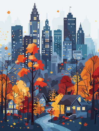 Atlanta United States of America vector illustration for your designのイラスト素材