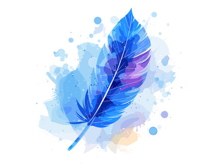 Abstract background with colorful waves and circles. Vector illustration for your designのイラスト素材