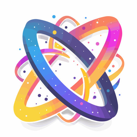 Vector illustration of a man with headphones. Flat line art style design.のイラスト素材