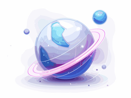 Fashion woman portrait with red lips on colorful background. Vector illustration.のイラスト素材