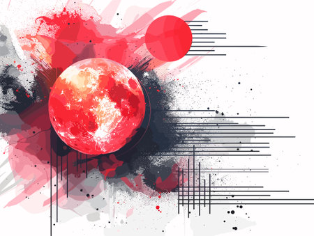 Abstract grunge background with space for your text. vector illustration.のイラスト素材