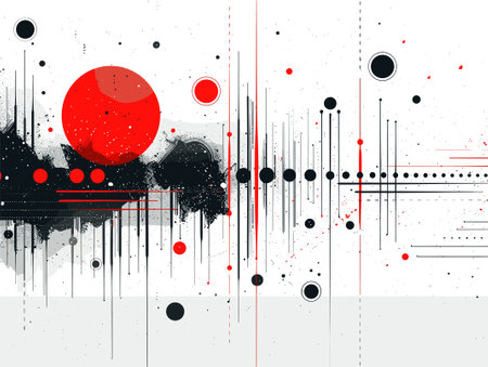 Abstract grunge background with space for your text. vector illustration.のイラスト素材