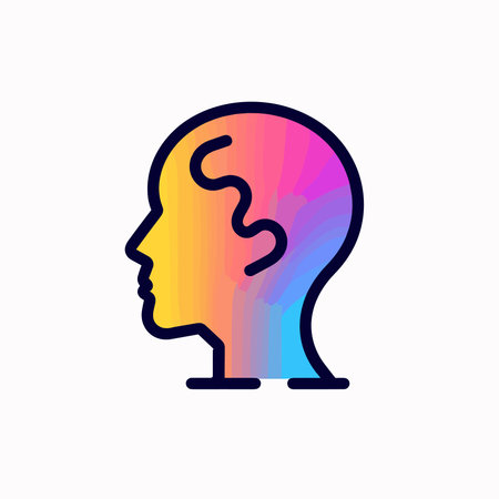 Human head with puzzle piece. Brainstorming, problem solving concept. Vector illustration.のイラスト素材