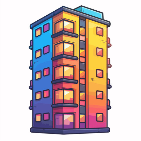 Indian temple icon. Vector illustration in flat style on white background.のイラスト素材