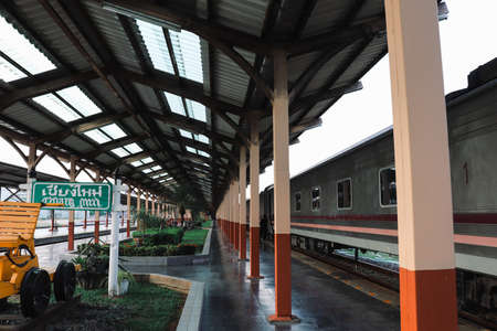 Chiang Mai Train Station, Chiang Mai, Thailandの写真素材