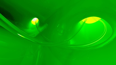 fantastic plastic abstract interiorの写真素材