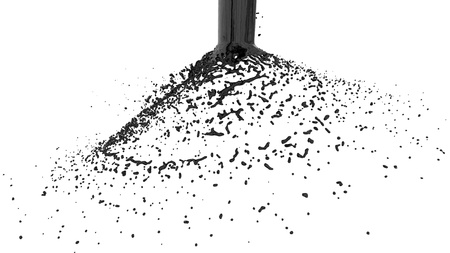 black sprayの写真素材