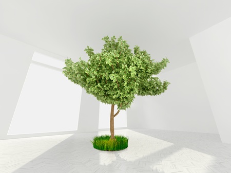 3d conceptual interiorの写真素材