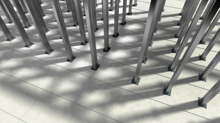 construction work backgroundの写真素材