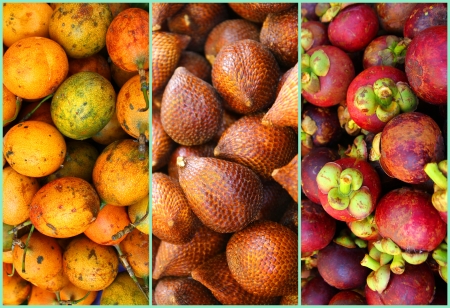 exotic fruitsの写真素材