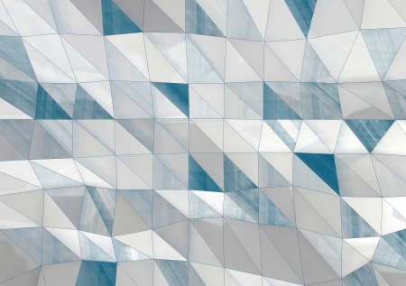 abstract white and blue architectural background
