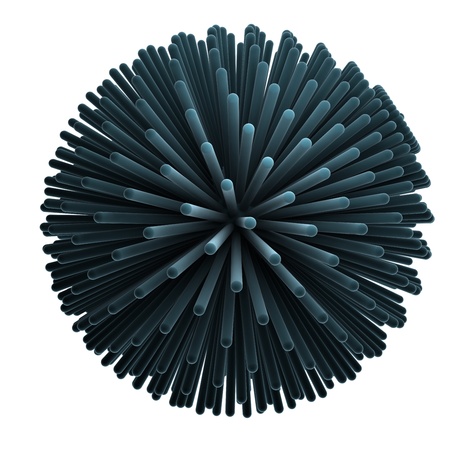 abstract nano-molecular structure