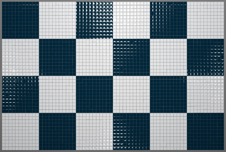 Decorative texture made of different colors ceramic tiles