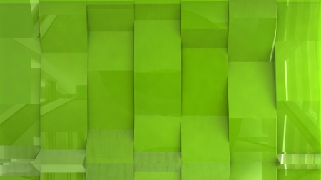 green glossy plastic abstract interior panelsの写真素材