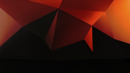 abstract triangular space made of concrete blocksの写真素材