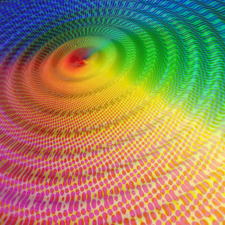 abstract glossy gradient background with radial ripple surface
