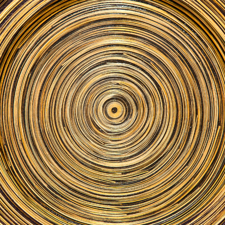 black and yellow bamboo plate close up textureの写真素材