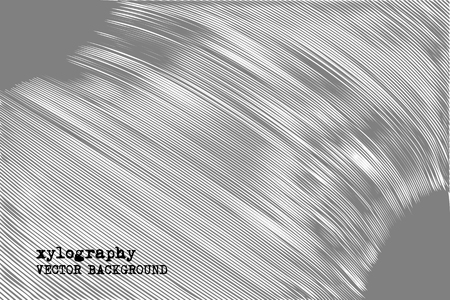 xylography effect black and white vector abstraact backgroundのイラスト素材