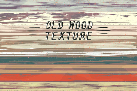 old painted wood vector natural background textureのイラスト素材