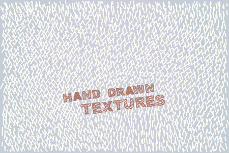 white strokes hand drawn messy vector textureのイラスト素材
