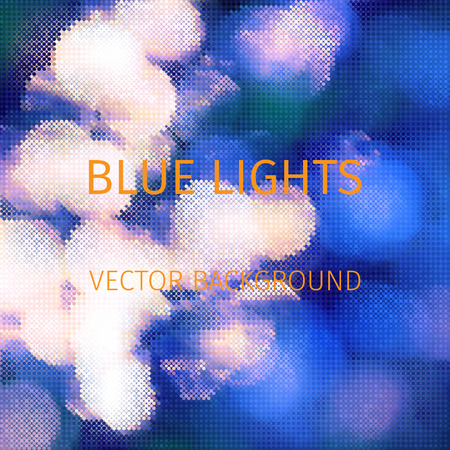 natural blurred background made of tiny circular particlesのイラスト素材