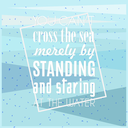 decortive design element, motivation quote illustration frameのイラスト素材