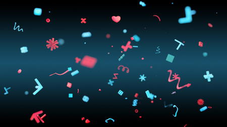 abstract space as a result of toy-robot sudden explosion, high resolution 3D render with rich depth of field abstract space as a result of toy-robot sudden explosion, high resolution 3D render with rich depth of field
