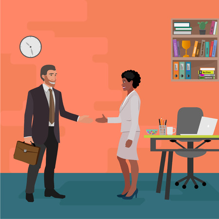 business style illustrationのイラスト素材